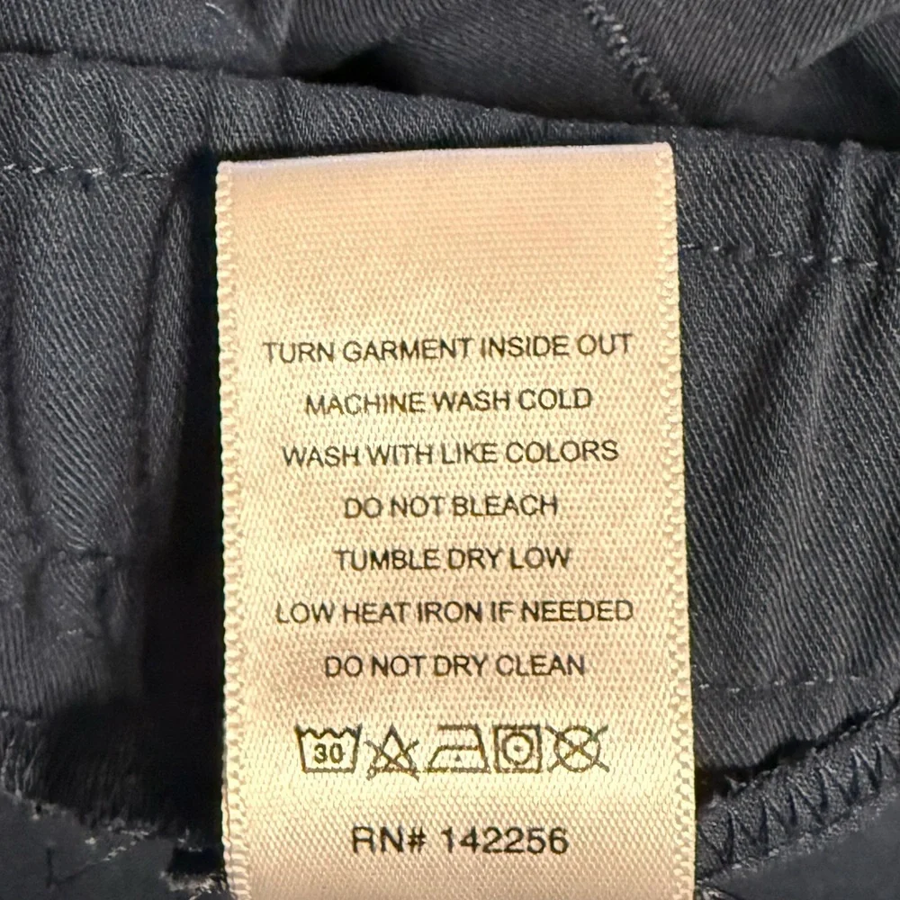 FIGS Slate Blue/Gray Joggers Scrubs Medical Stretch Drawstring Size Medium